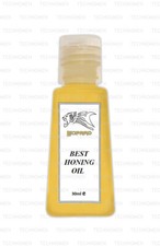 SHARPENING HONING DOUBLE SIDED PUCK STONE HONING OIL STORAGE POUCH