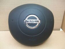 NISSAN MICRA K12 2003-2009 BLACK OFFSIDE DRIVER STEERING WHEEL SRS DS07
