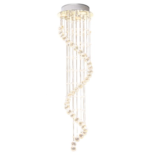 Modern crystal droplet - modern, ceiling