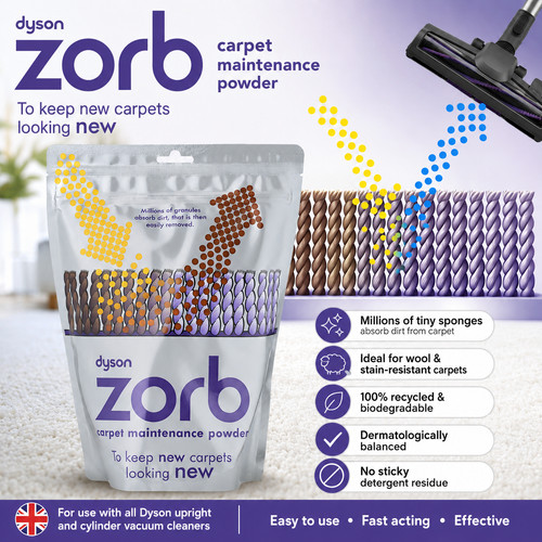 Genuine dyson zorb - zorb, carpet