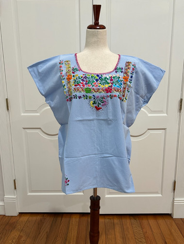 Hand embroidered artisan top - hand,