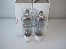 Platinum Matched Pair 572B Svetlana NOS NIB Top Anode Cap