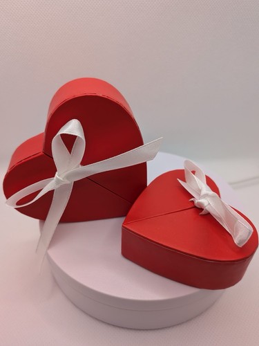 Heart shaped ribbon tie - heart,