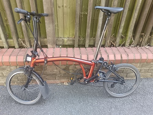 Brompton s2l folding bike - brompton,