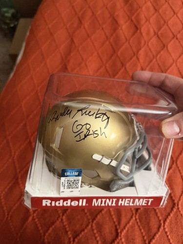 Rudy ruettiger signed notre - ruettiger,