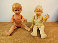 2 x orig. Celluloid Doll 1930