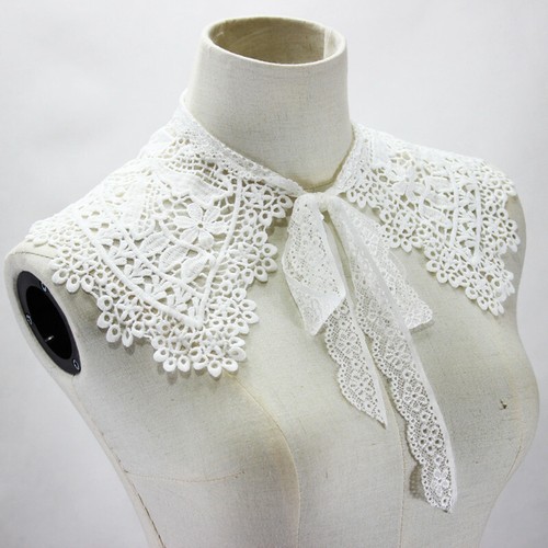 Women detachable lapel lace - detachable,