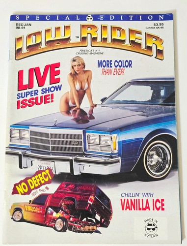 Lowrider magazine dec 1990 - lowrider,