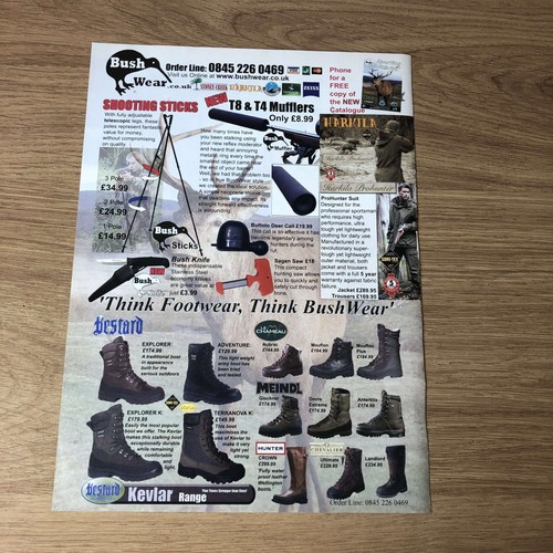 Guns72 magazine advert - magazine, 12x9