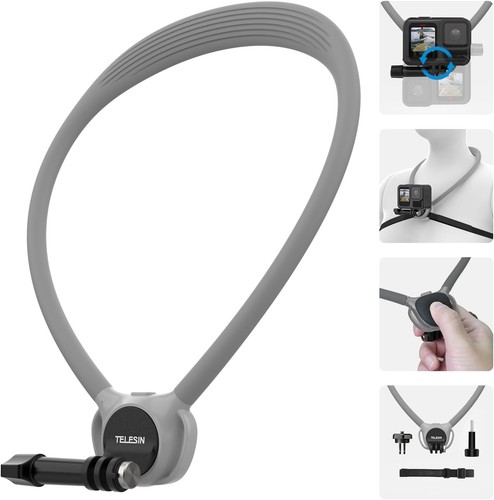 Telesin action camera neck - camera,