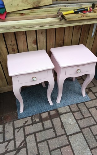 Bedside tables shabby - bedside,