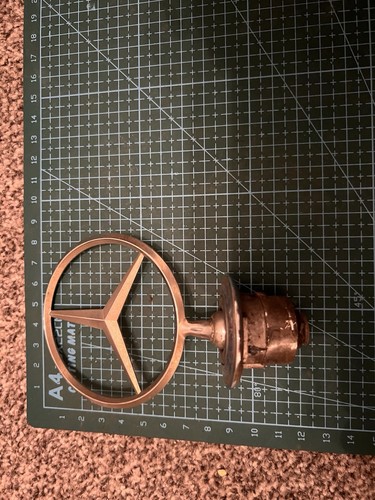 Mercedes star upright - upright, bonnet