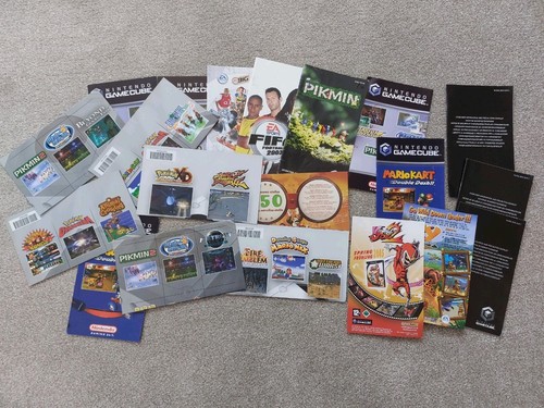 Gamecube manual leaflet - manual, &