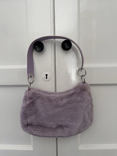 Primark purple fluffy - faux, fur