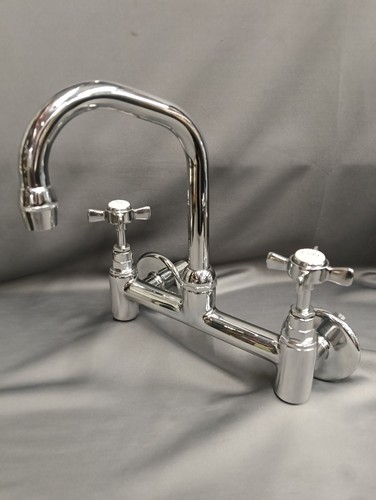 Chrome mixer taps wall - mixer, mounted