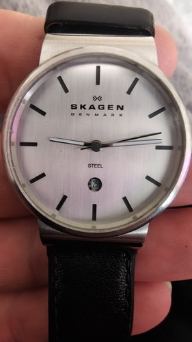 Skagen 351xlslbcm steel watch - skagen,