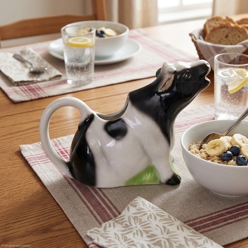 Vintage staffordshire cow - staffordshire,