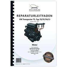 VW Transporter T5 2003-2015 2.5l Diesel Engine TDI 130-174 hp Repair Guide