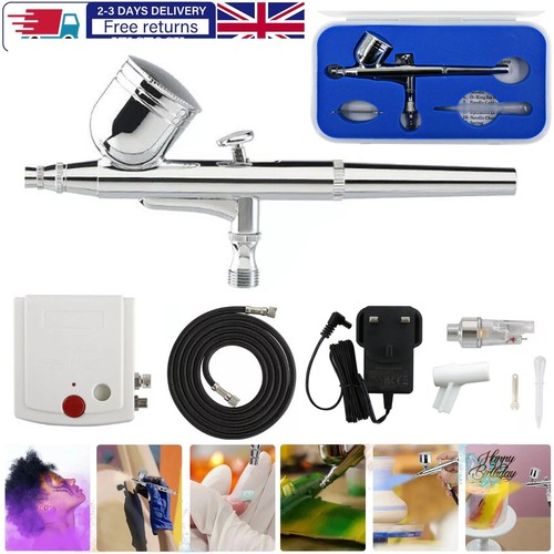 Airbrush compressor kit dual - airbrush,