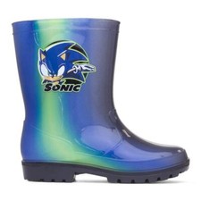 Sonic The Hedgehog Boys Wellies Multi-Coloured Kids Girls Welly Wellington SIZE