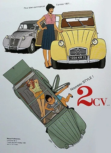 Citroën 2cv nouveau - citroën, style