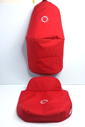 Bugaboo red hood zip - red, zip-around