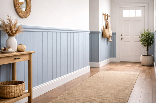 Diy wall panelling grooved - diy,