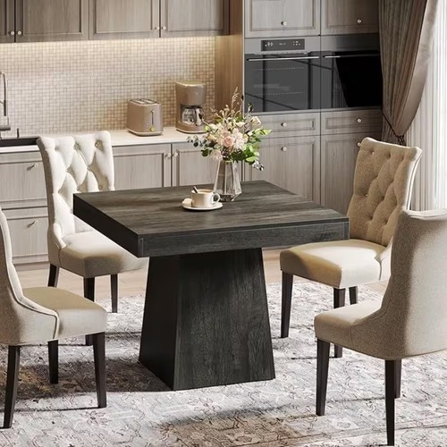 Square dining table for - dining, 4