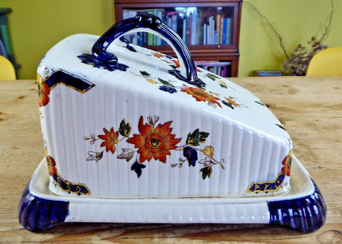 Antique victorian cheese - victorian, dish