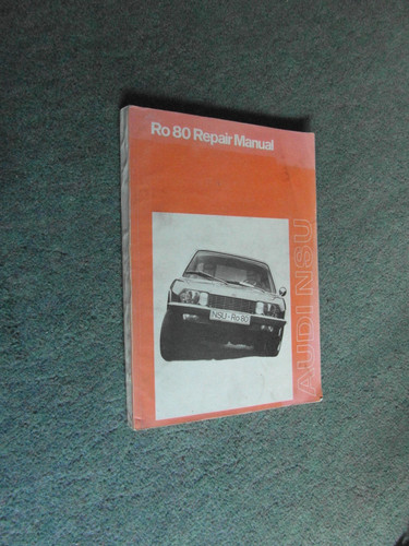 Nsu ro80 audi workshop - ro80,