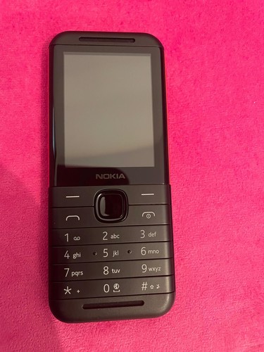 New nokia 5310 black - new, black/red