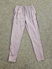 Nike Dri Fit slim joggers Good Condition mens Small Grey tape logo