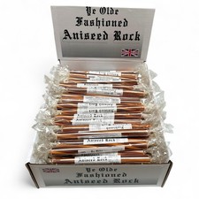 Aniseed Rock Sticks Handmade Uk Made British Traditional Candy Sweet Wholesale