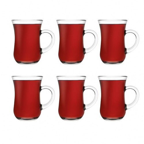 Turkish tea glasses with - turkish,