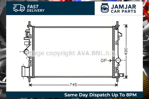 Ava engine cooling radiator - ava,