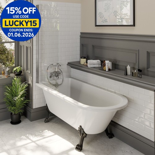 Freestanding 1500mm bath - freestanding,