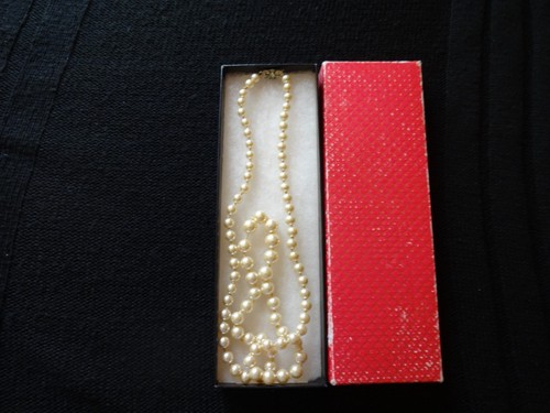 Rosita vintage faux pearls - rosita,