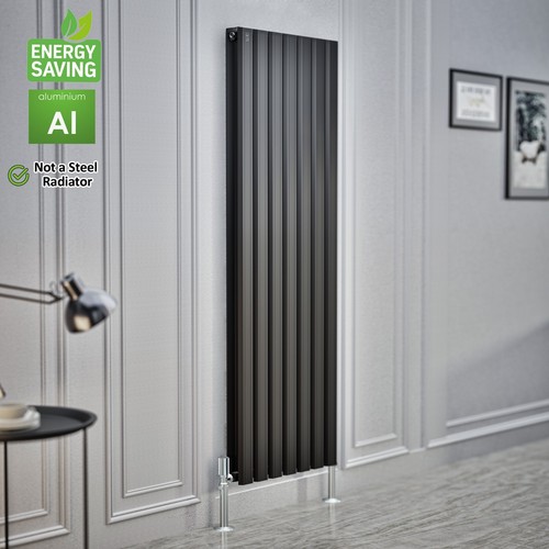 Aluminum vertical radiator - aluminum,