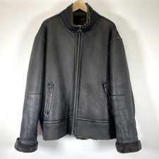 Brown Shearling Aviator Jacket