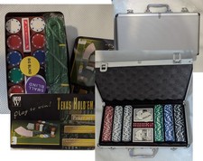 2 new  Poker Set -Piece Texas