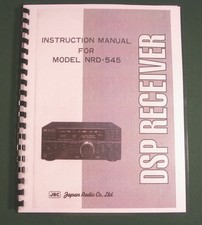 JRC NRD-545 Instruction Manual