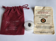 RMS Titanic Recovered Coal