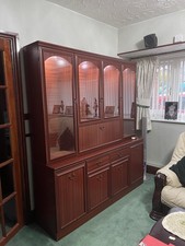 Cocktail Cabinet & 10 Glass