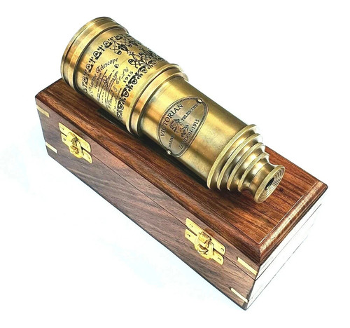 Antique brass extending - 20″,