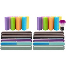 20/21Pcs Nail File and Buffer Set Nail File Kit Professional Nail Files Buffers