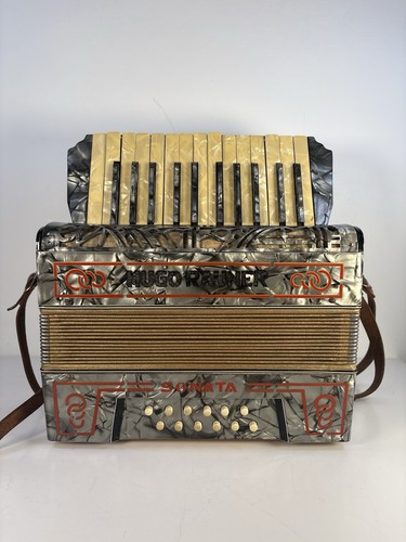 Vintage accordion hugo rauner - hugo,