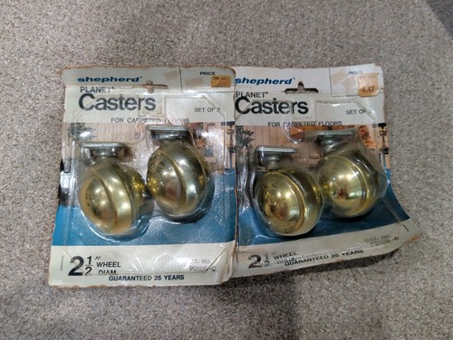 Set vintage shepard brass - set, 4