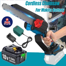 For Makita 18V 8inch Mini Cordless Chainsaw Electric One-Hand Saw Wood Cutter