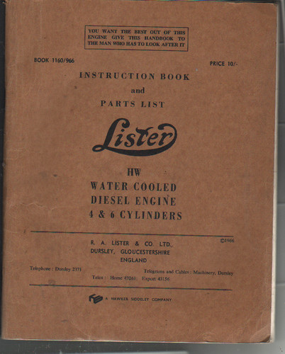 1966 instructions spare - instructions, &