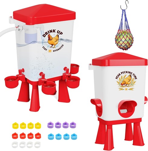 Gallon chicken feeder - chicken, &